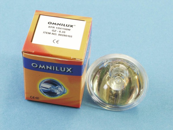 OMNILUX EFR 15V/150W GZ-6,35 500h Reflektor
