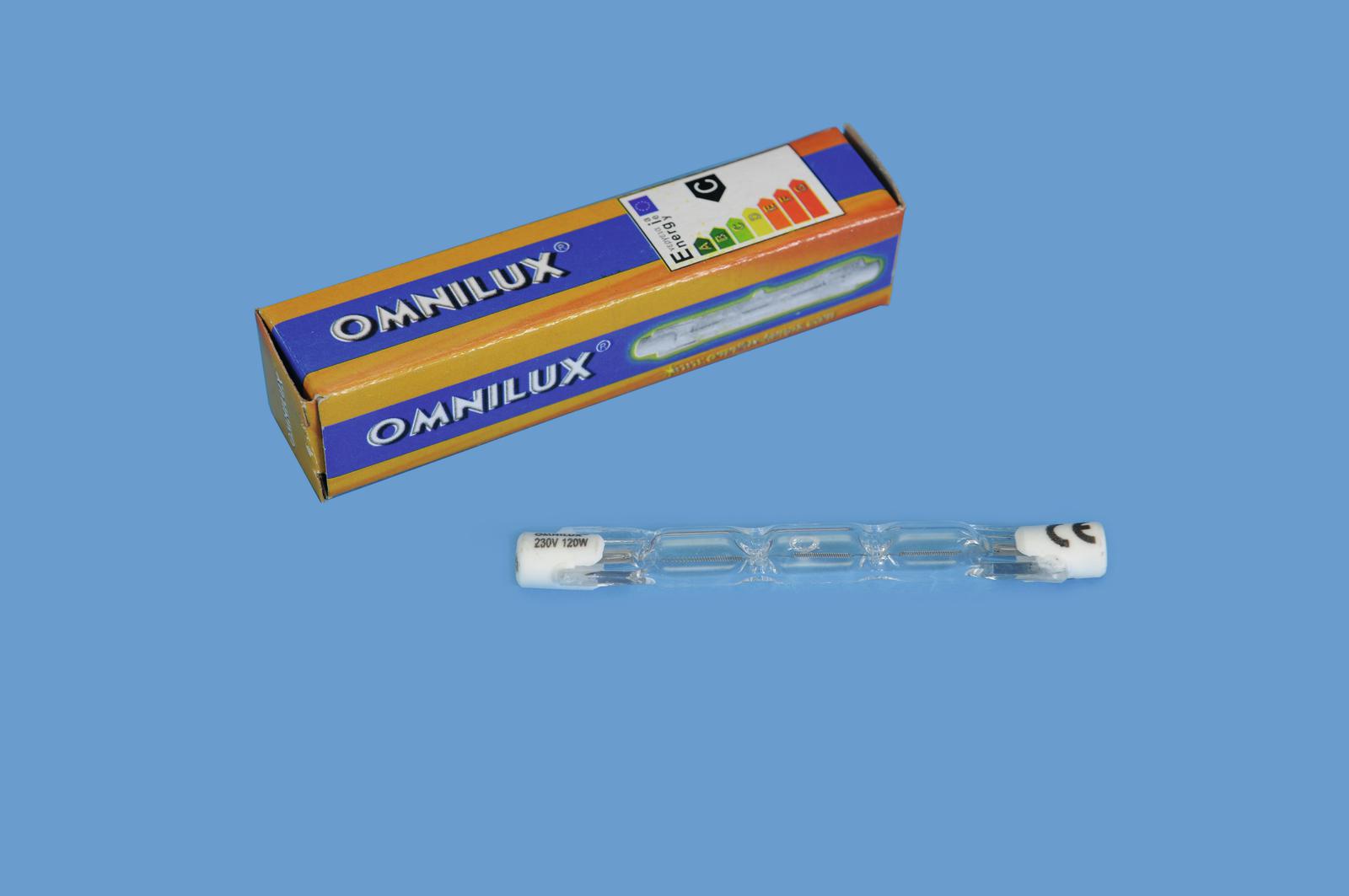 OMNILUX 230V/230W R7s 118mm Stabbrenner H 